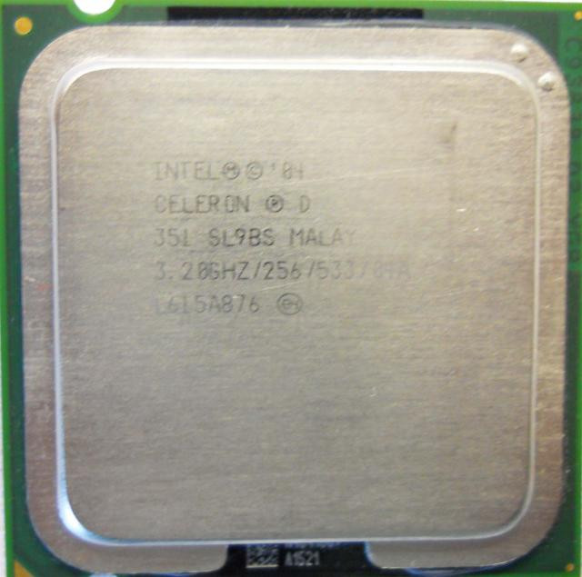 Процессор HP 418779-001 3.2-GHz Celeron D 352 processor, 512-KB, 533-MHz LGA775 для Proliant-418779-001(NEW)