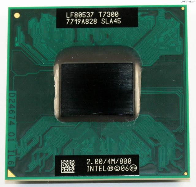 Процессор Intel BX80537T7300 Core 2 Duo T7300 (2.00GHz, 800Mhz FSB, 4MB)-BX80537T7300(NEW)