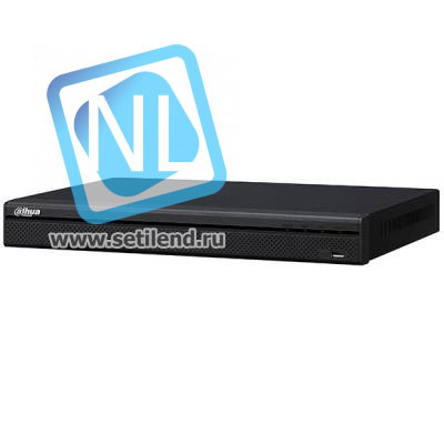 IP Видеорегистратор Dahua DHI-NVR4232-16P-4KS2 до 32х 8Мп камер, до 200Мбит/с на запись, 2HDD до 12Тб, 16 PoE портов