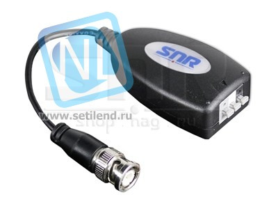 Приемопередатчик видеосигнала по витой паре пассивный 1-канальный SNR-B-P1VGL с защитой от "земляных петель"