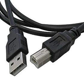 USB-B M USB-A M 1.5m black