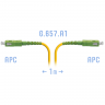 Патчкорд оптический SC/APC SM G.657.A1 1 метр