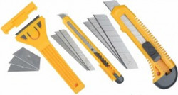 0941, Набор STAYER Ножи и скребки "STANDARD" для ремонта, 6 предметов