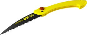 15085, Ножовка складная походная (пила) STAYER МАХСut 160 мм, 8TPI, 3D японский зуб, пиление "на себя", быс