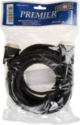 5-831 L=7М, 5-831, Шнур DVI-D"шт"-DVI-D"шт",D=7мм с фер., пл.позол., L=7м