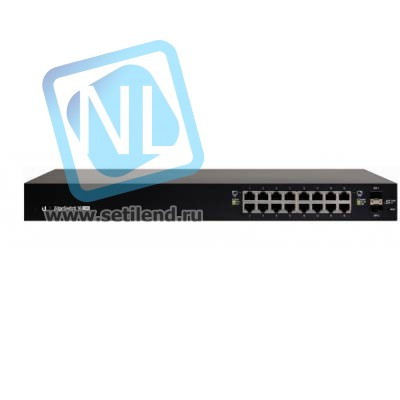Коммутатор Ubiquiti EdgeSwitch PoE 16 портов 150W
