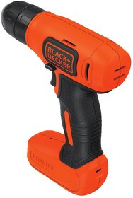 Дрель-шуруповерт BLACK & DECKER BDCD8-XK 7.2В 0-400об/мин 8/12Нм 1.5Ач