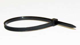 ALT-120S-B, Стяжка неоткрывающаяся с фиксатором 2.5х120мм, черная (уп. 100 шт.)