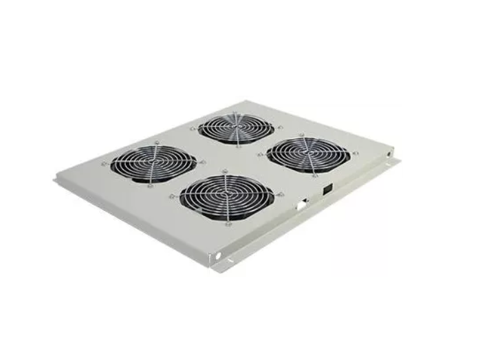 Блок вентиляторов для шкафов TFC глубиной 800мм, 4 вентилятора, серый