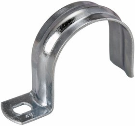 28-1018, Скоба для металлорукава ø32 мм, двухлапковая СМД 38-40, (50 шт/уп.)