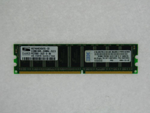 Модуль памяти IBM 06P4061 512MB PC2700U 333MHz CL2.5 2.5V Non-ECC-06P4061(NEW)