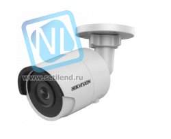 Уличная цилиндрическая IP-камера DS-2CD2023G0-I (4mm), 2Мп, 4мм, 12V/PoE, ИК-подсветка до 30м, microSD до 128Гб, WDR 120дБ