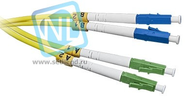 Патчкорд оптический LC/UPC-LC/APC SM Duplex 2метра