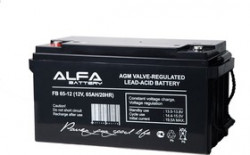 FB 65-12, аккумулятор свинцовый