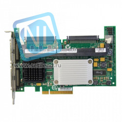 Контроллер LSi Logic 320-2E LSI Logic MegaRAID SCSI LSI53C1030/Intel Xscale IOP332 500Mhz 0(256)Mb Int-2x68Pin Ext-2xVHDCI RAID50 UW320SCSI PCI-E8x(Без Кэша)-320-2E(NEW)