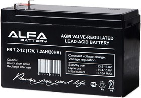 FB 7,2-12, аккумулятор свинцовый