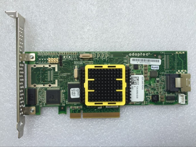 Контроллер Adaptec 2260300-R Контроллер SAS RAID 128Mb DDRII Ext-1xSFF-8088 4xSAS/SATA RAID10 U300 PCI-E8x-2260300-R(NEW)