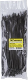Хомут кабельный 3.6х200 нейл. черн. (уп.100шт) PROCONNECT 57-0201