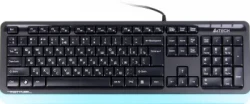 Клавиатура A4Tech Fstyler FK10 черный/синий USB