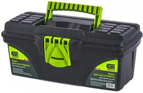 90803, Ящик для инструмента, 324 х 165 х 137 мм (13"), пластик, Россия