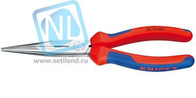 Плоские круглогубцы с режущими кромками Knipex KN-2612200
