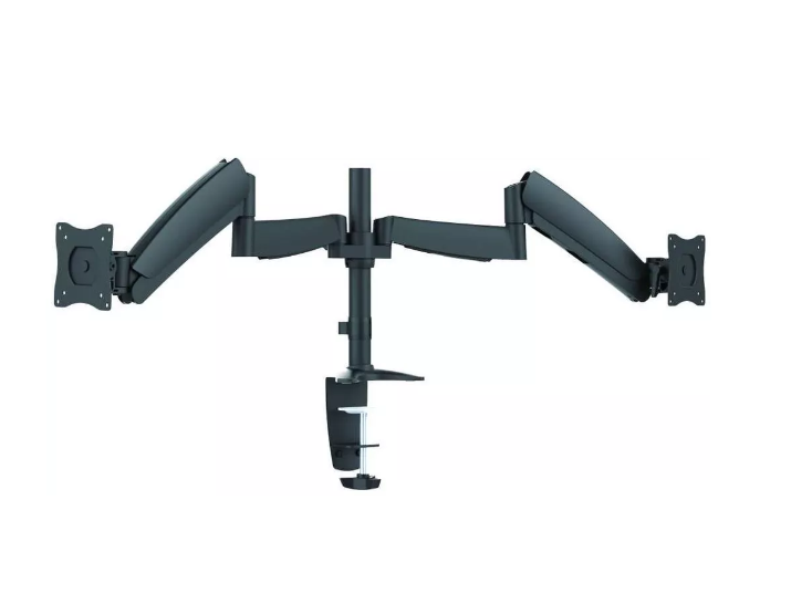 Кронштейн для мониторов Ultramounts UM 703 черный 13"-27" макс.9кг настольный поворот и наклон верт.перемещ.