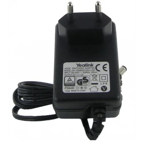 Блок питания 5VDC, 1.2A для SIP-T27G/T41S/T42S/T43U/T53(W)/W80B/W80DM