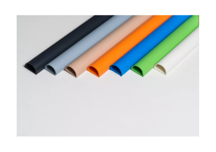 Кабель-канал полукруглый Уфакор АРКА 20*12*2000, оранжевый (СT2012СLR-ORN)