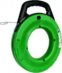 УЗК MagnumPro - Пластиковый барабан со стальной лентой 20 м (сеч. 3,0х1,5 мм) для протяжки кабеля