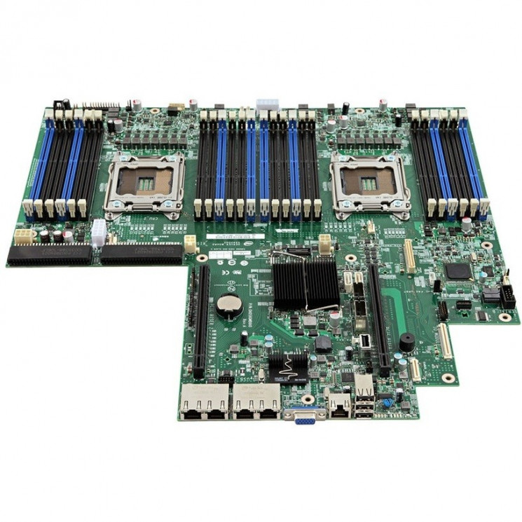 Материнская плата Intel G11481-354 Dual LGA2011 <C602> SVGA 4xGbLAN SATA RAID 419x419mm 24DDR3-G11481-354(NEW)