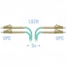 Патчкорд оптический LC/UPC MM Duplex 3 метра