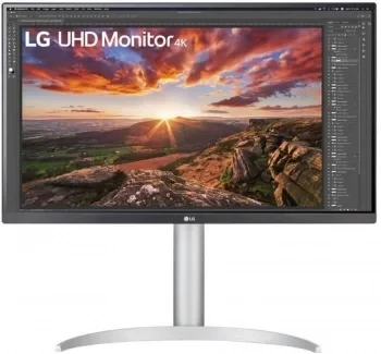 Монитор LG 27" UltraFine 27UP850K-W черный IPS LED 16:9 HDMI M/M матовая HAS 1200:1 400cd 178гр/178г