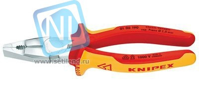 Плоскогубцы комбинированные 1000V Knipex KN-0106160