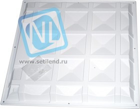 КОРПУС ДЛЯ АРМСТРОНГА, ударопрочный АБС пластик 1.2 мм, 595x595x45 мм