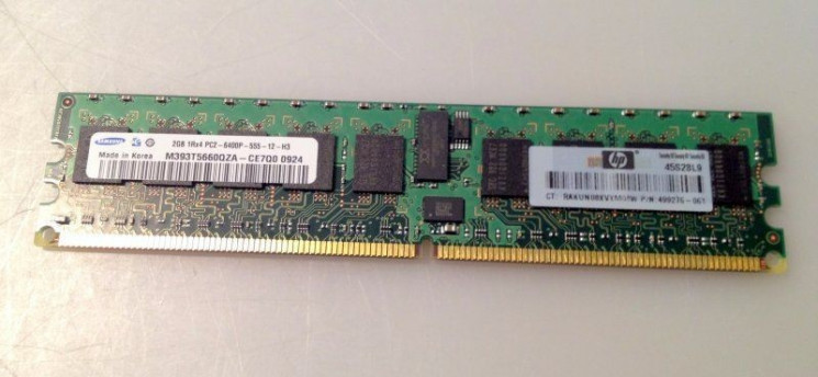 Модуль памяти HP 499276-061 2Gb PC2-6400 DDR2 для BL495c G5, BL685c G5, BL465c G5-499276-061(NEW)