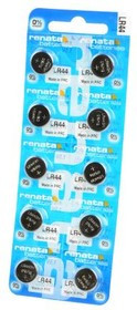 RENATA LR44 0%Hg BL10, Элемент питания