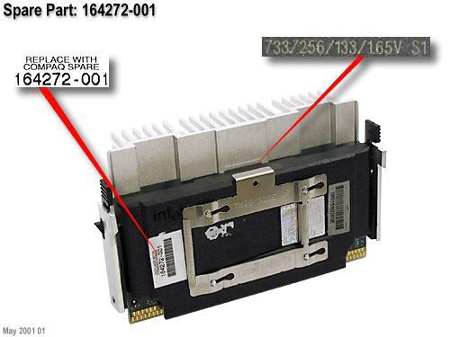 Процессор HP 164272-001 Intel Pentium III 533MHz (Coppermine, 133MHz, 256KB L2 cache, SECC-2)-164272-001(NEW)