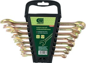 15438, Набор ключей комбинированных 8-19 мм., 8 шт.