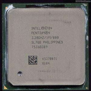 Процессор HP 375478-001 Intel Pentium IV HT 3.4GHz (1024/800/1.385v) s478 Prescott-375478-001(NEW)