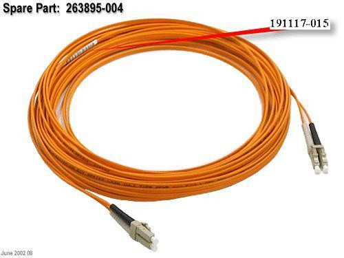 Кабель HP 263895-005 Fiber-optic short wave multimode cable - 50um core, 125um cladding - LC - 30m long-263895-005(NEW)