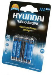 HYUNDAI POWER ALKALINE LR03 BL4, Элемент питания