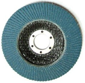 Круг Лепестковый Торцевой (КЛТ) DEBEVER FDC125Z80 125*22 Zn80 мет + нерж