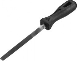 16703-20, Напильник СИБИН трехгранный с пластиковой рукояткой, 200мм