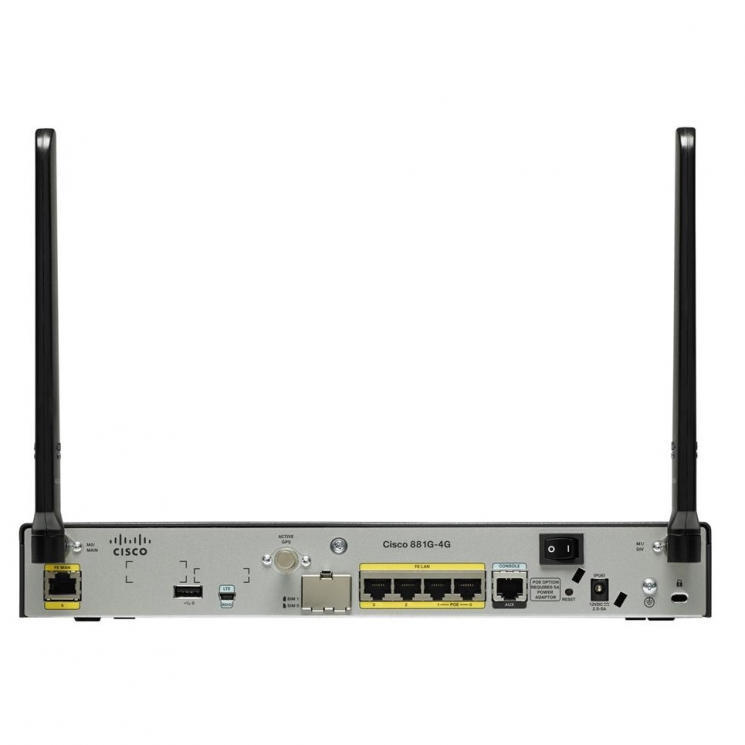 Маршрутизатор Cisco C881G-4G-GA-K9