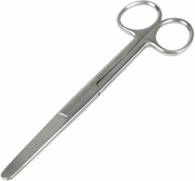 12-4927-9, Ножницы тупоконечные прямые 165 мм