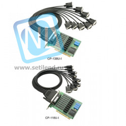 CP-118EL-A W/O CABLE 8-портовая плата RS-232/422/485 (без кабеля) MOXA