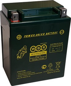 MT12-14-A, аккумуляторная батарея для мотоцикла/квадроцикла