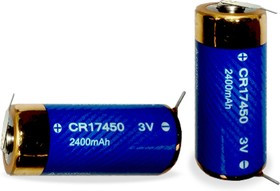 CR17450-2P, Элемент питания литиевый 2400мАh, 3В (1 шт.)