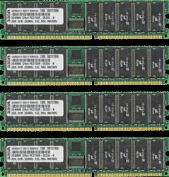 Модуль памяти HP 361039-B21 4GB ECC PC2700 DDR SDRAM DIMM Kit (2x2Gb)-361039-B21(NEW)