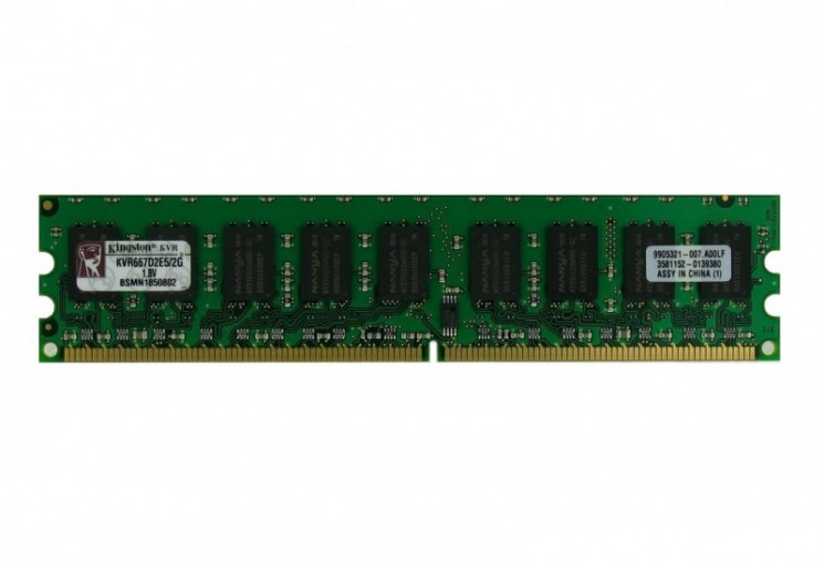 Модуль памяти Kingston KVR667D2E5/2G 2GB PC2-5300 667MHz DDR2 Unbuffered ECC-KVR667D2E5/2G(NEW)